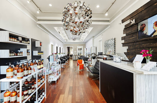 Arco New York Salon with DIR salon furniture - DIR Store