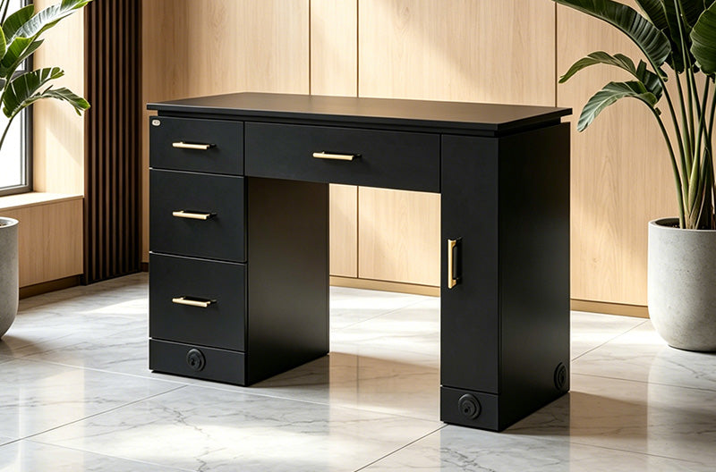 Manicure Table with Dust Vent