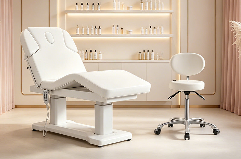 Beauty Bed & Stool Package