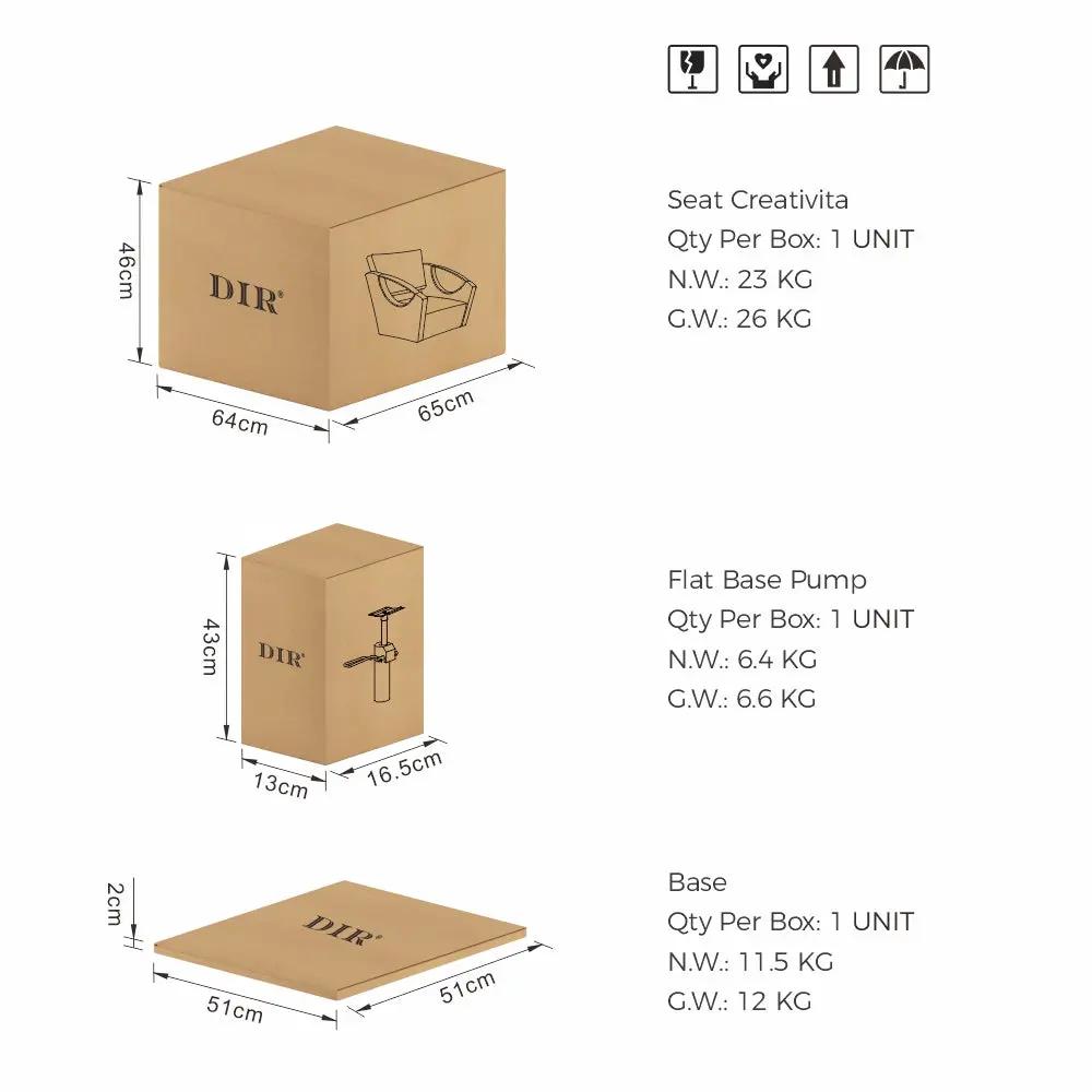 Salon Chair - Creativita Styling Chair - DIR Store