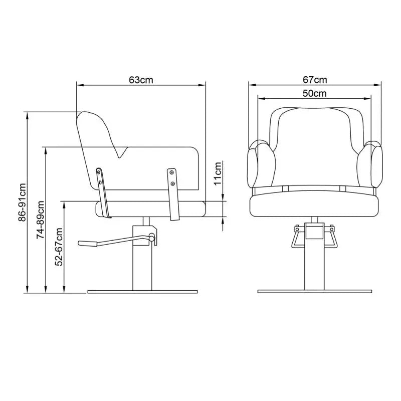 Salon Chair - Vince Styling Chair - DIR Store
