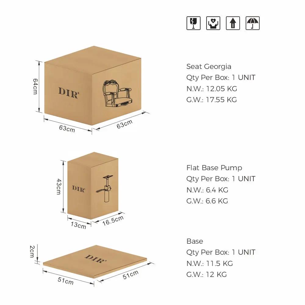 Salon Chair - Georgia Styling Chair - DIR Store