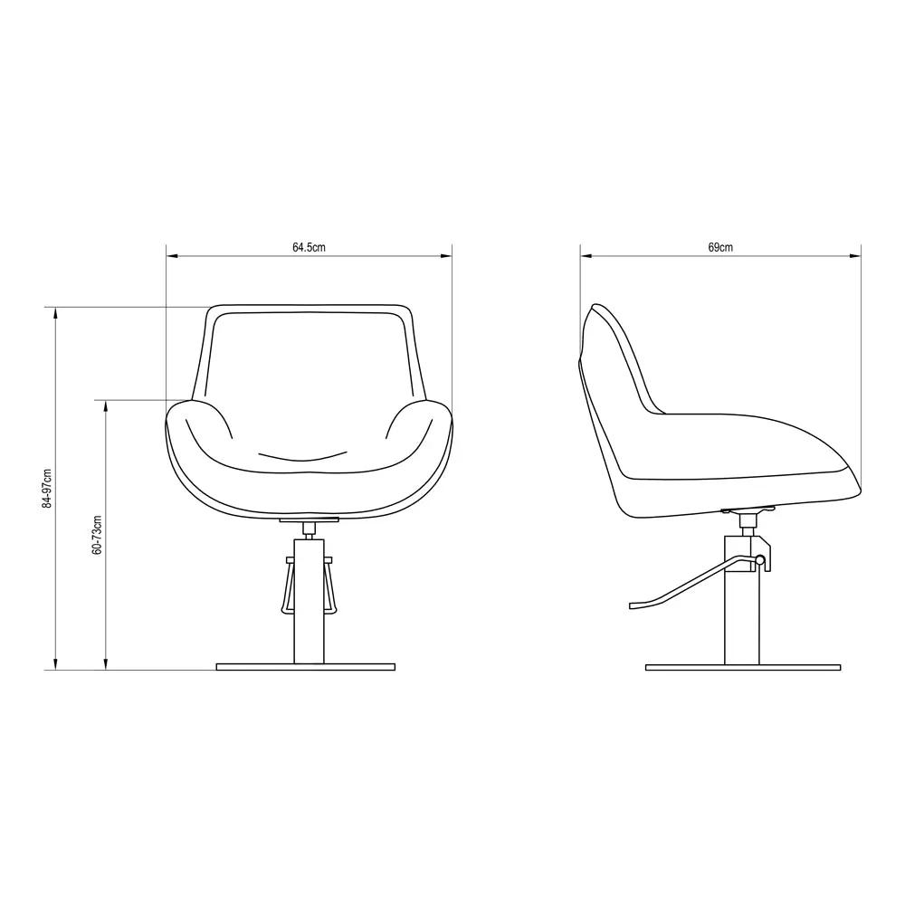 Salon Furniture Pack Backwash Unit and Salon Chairs 7911-1911 - DIR Store