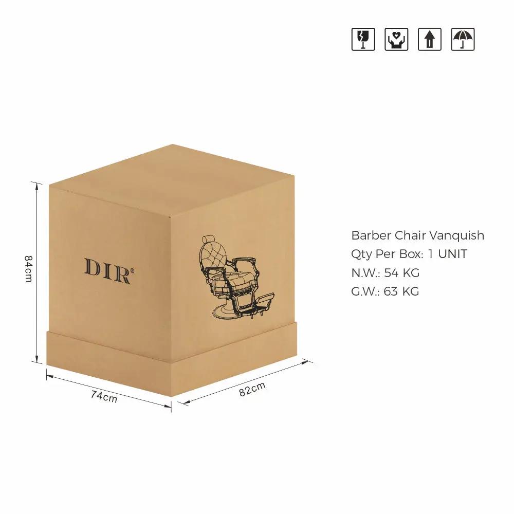 Barber Chair Vanquish - Chrome Frame - DIR Store