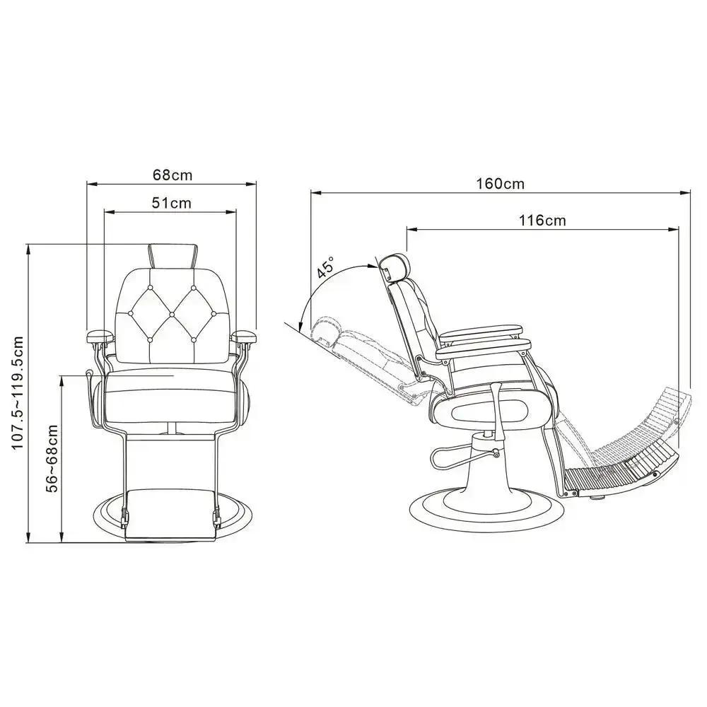 Barber Chairs Package Titan x3 - DIR Store