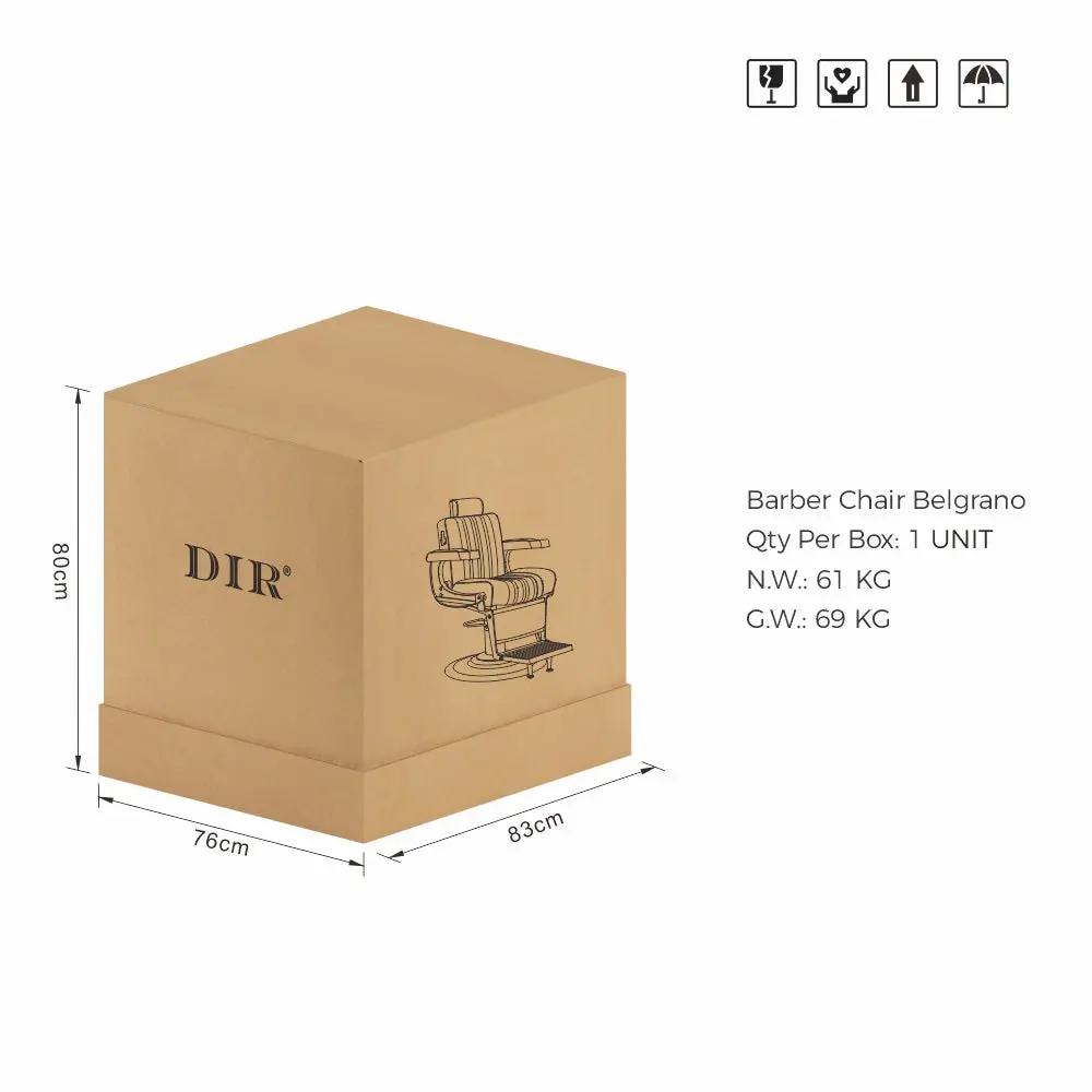 Barber Chair Belgrano - Black Edition - DIR Store