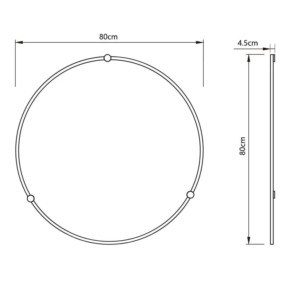 Twinkle LED Lighted Salon Mirror - DIR Store