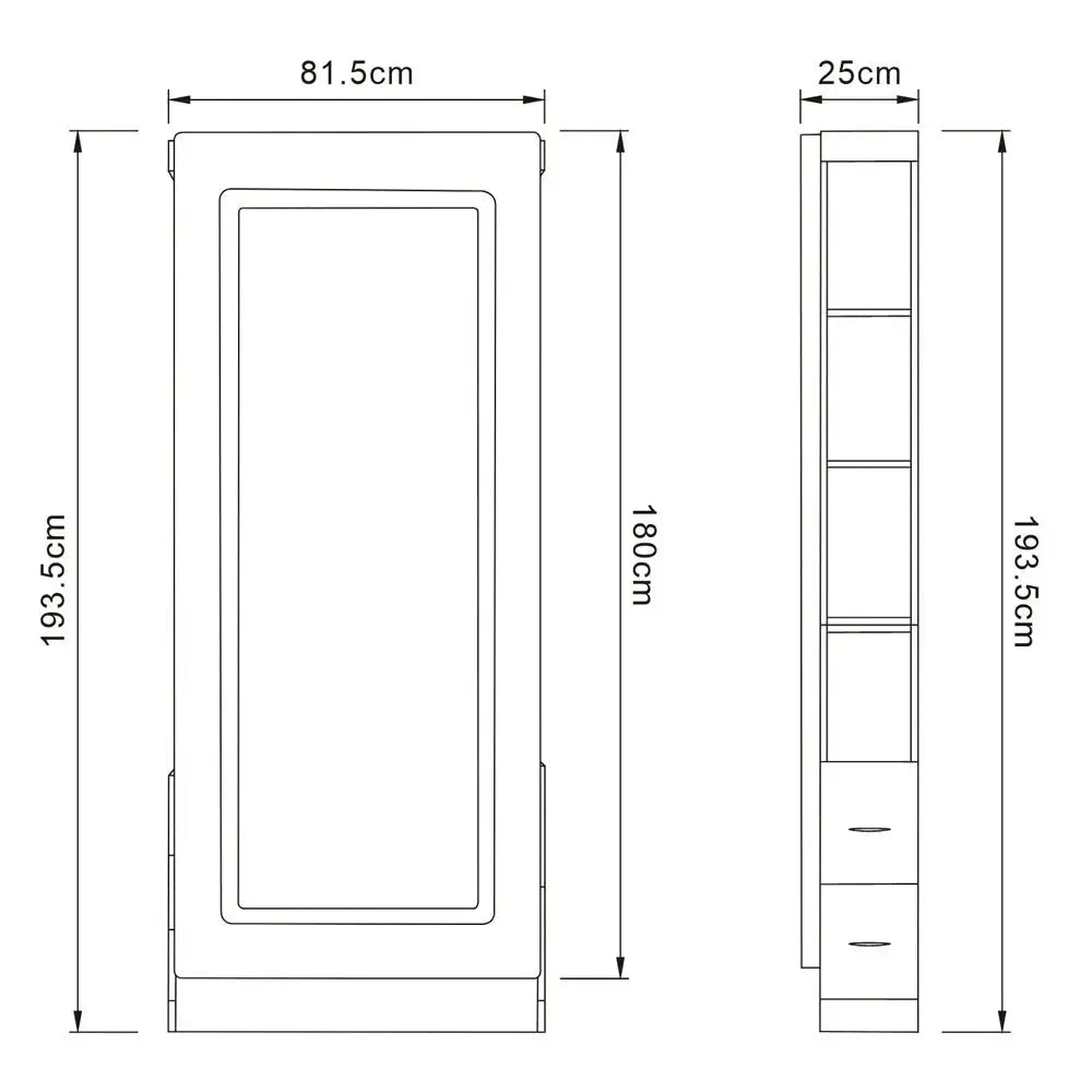 LED Beauty Salon station stying unit Monarch DIR Store