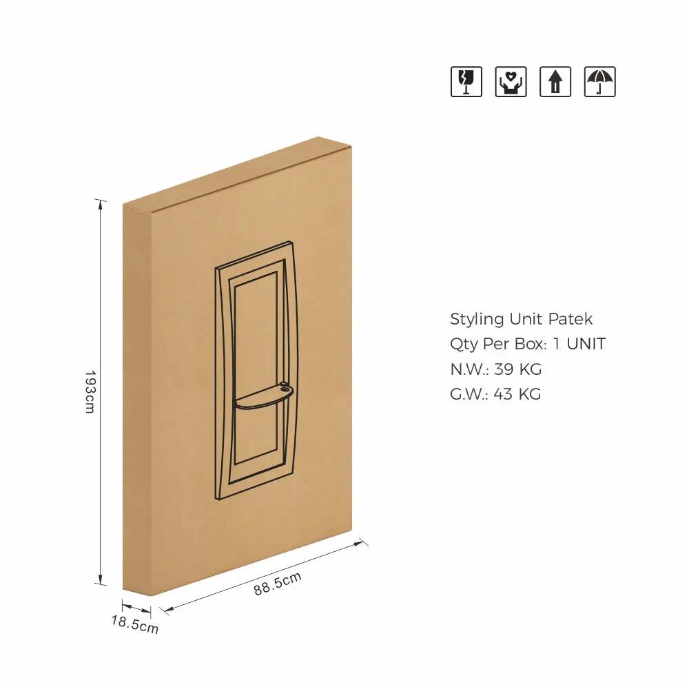 Beauty Salon Styling Unit / Station with LED - Patek - DIR Store