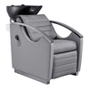 Beauty Salon Electrical Massage Backwash basin adjustable chair- Bella Titanium Black