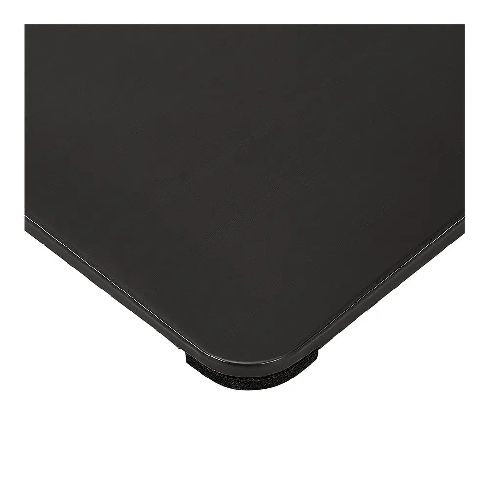 Stainless Steel Flat Square Base for Salon Chair - Titanium Black Edition DIR Store