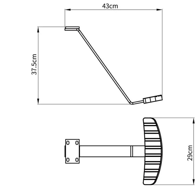 Dir Salon Chair Footrest Talia - DIR Store