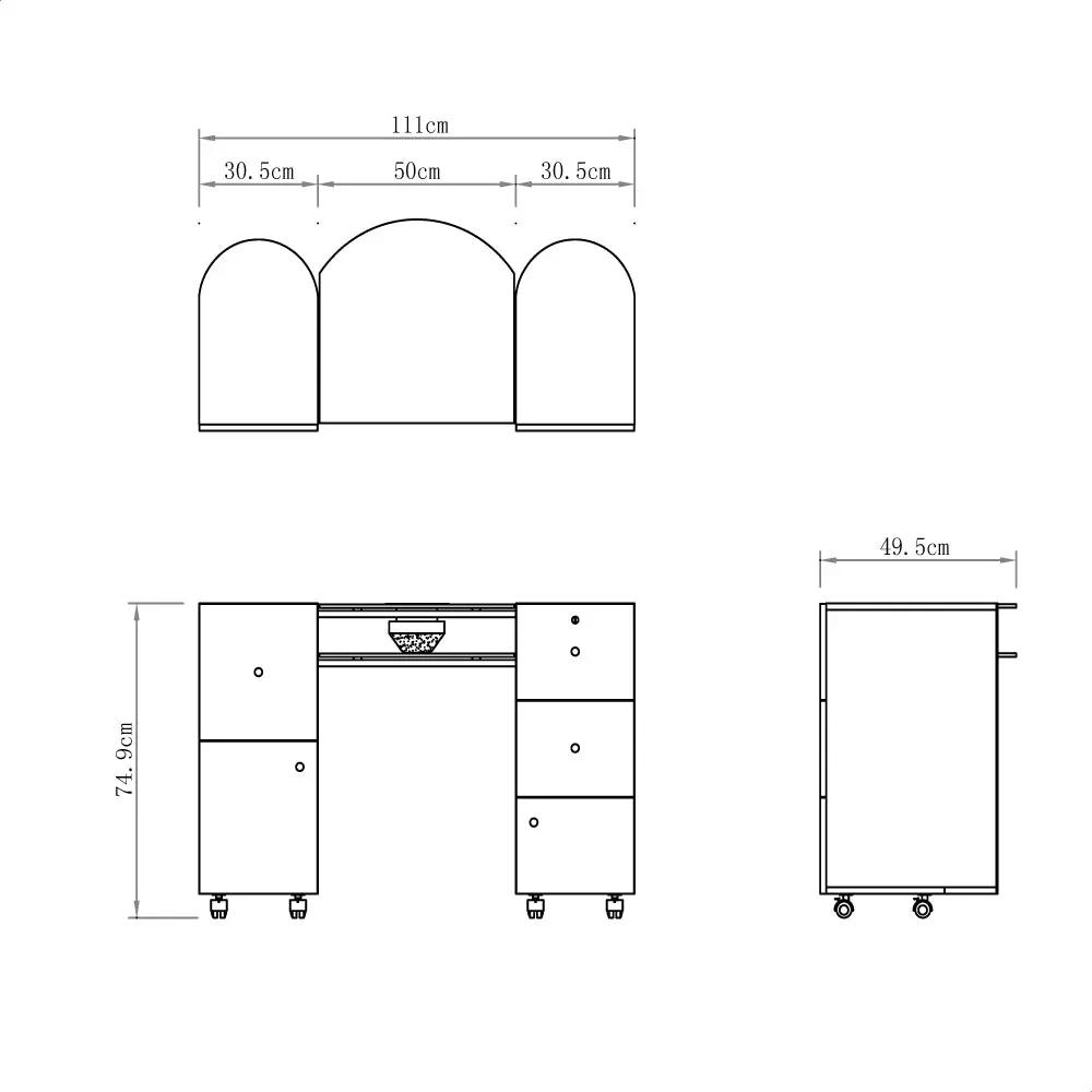 Manicure Station Elegance - DIR Store