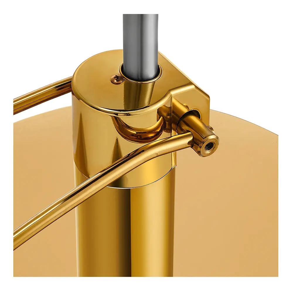 Salon Chair Hydraulic Pump and Round Base Set - Gold - DIR Store