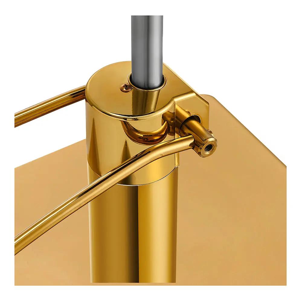 Salon Chair Hydraulic Pump and Square Base Set - Gold - DIR Store