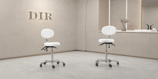 Salon Stool with Wheels: Enhancing Mobility in UK Hair Salons - DIR Store