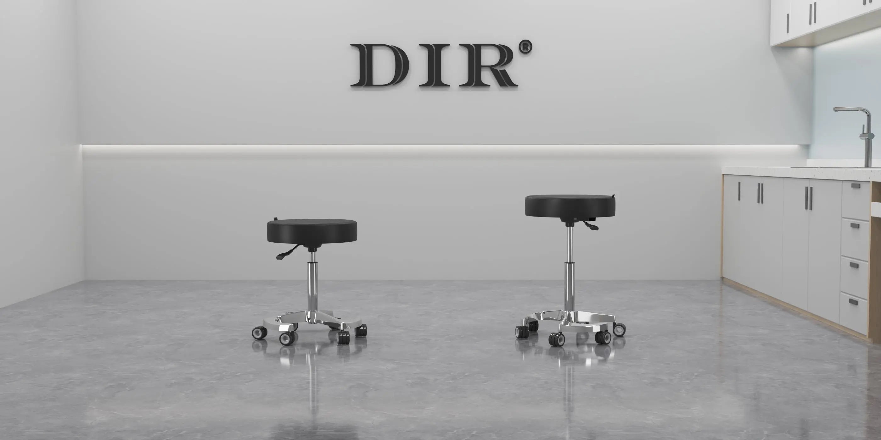 Salon Stool with Wheels: A Must-Have for Busy UK Hairdressers - DIR