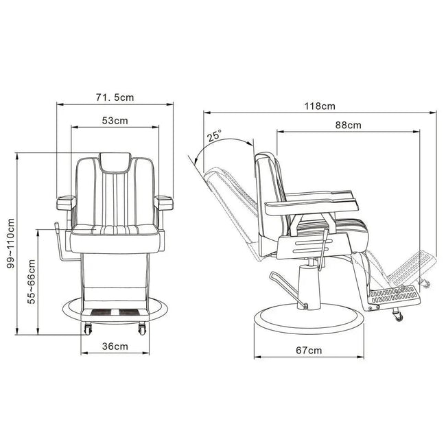 Barber Chairs Package - Apex - DIR Store