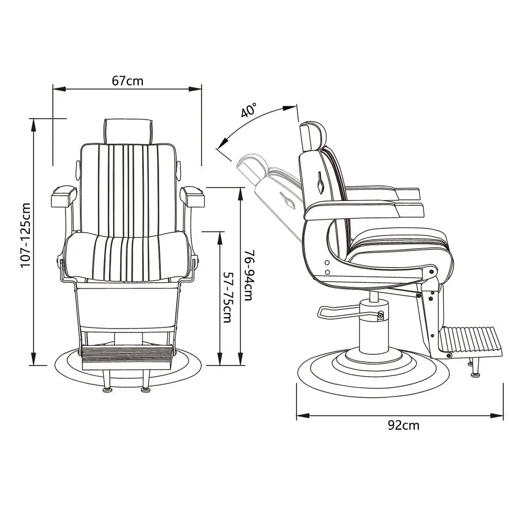 Barber Chairs Package Kingston x3 DIR Store
