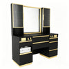 Barber Station with LED Barber Mirror – Ankara Barber Unit DIR Store