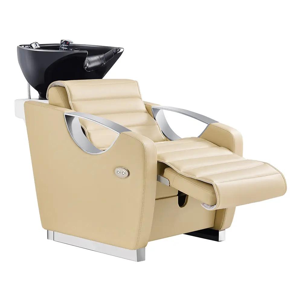 Beauty Salon Backwash Basin Chair - Adjustable Leg Rest Extension Victoria - DIR Store