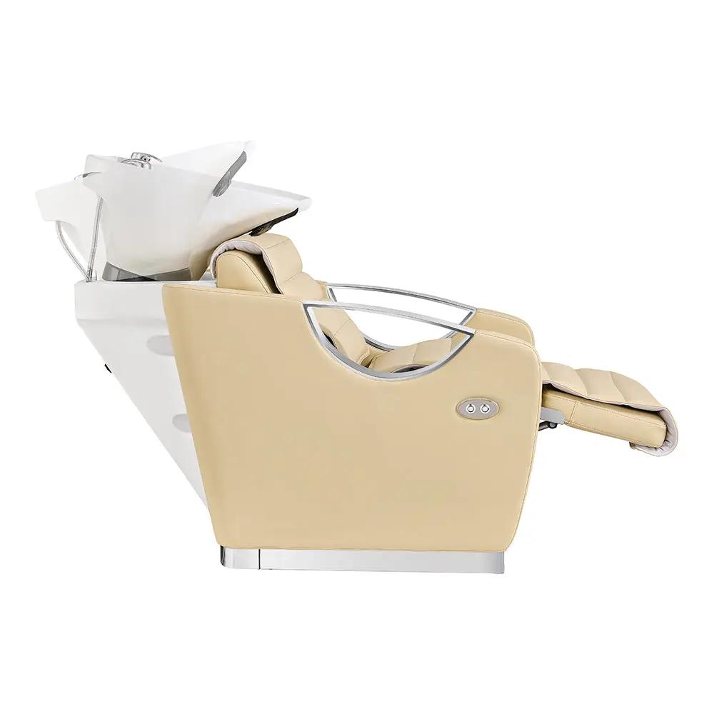 Beauty Salon Backwash Basin Chair - Adjustable Leg Rest Extension Victoria - DIR Store