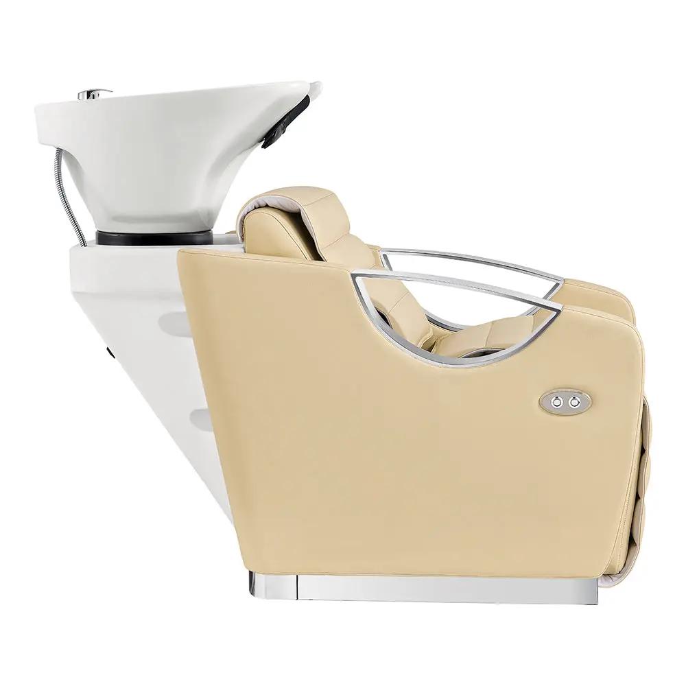 Beauty Salon Backwash Basin Chair - Adjustable Leg Rest Extension Victoria - DIR Store