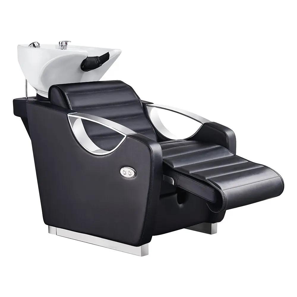 Beauty Salon Backwash Basin Chair - Adjustable Leg Rest Extension Victoria - DIR Store