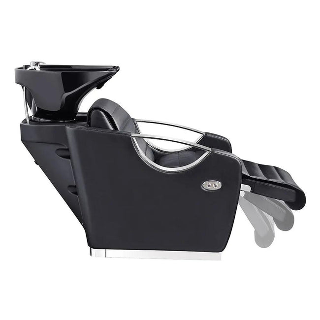 Beauty Salon Backwash Basin Chair - Adjustable Leg Rest Extension Victoria - DIR Store