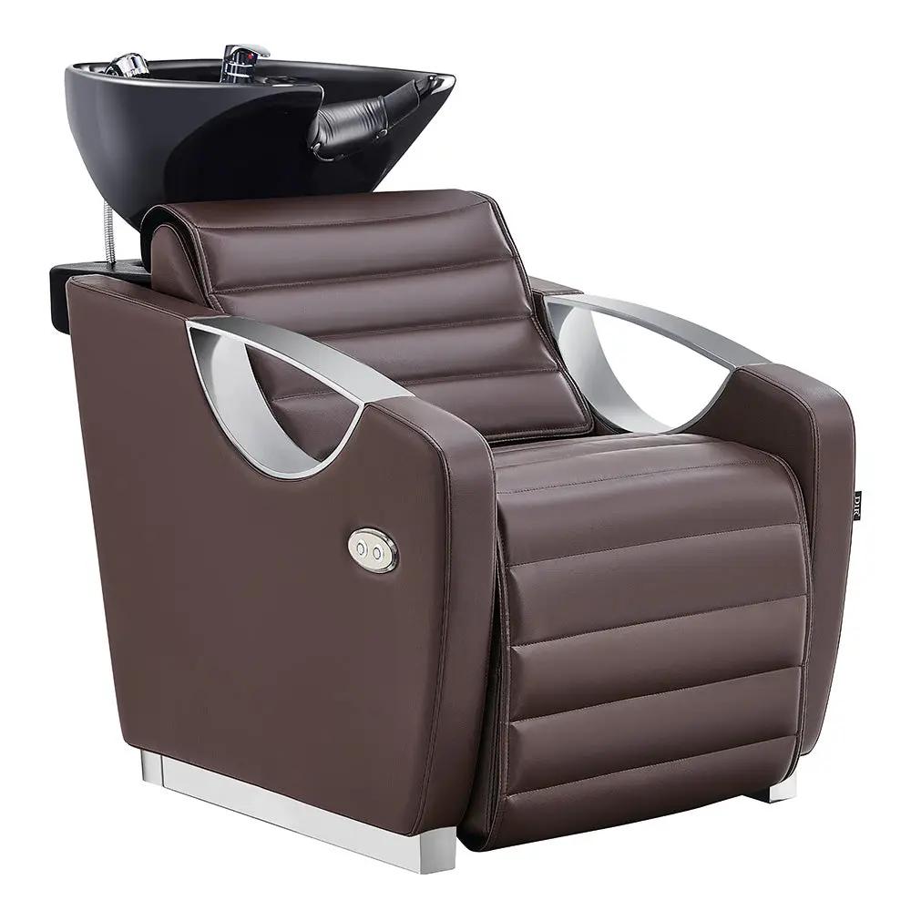 Beauty Salon Backwash Basin Chair - Adjustable Leg Rest Extension Victoria - DIR Store