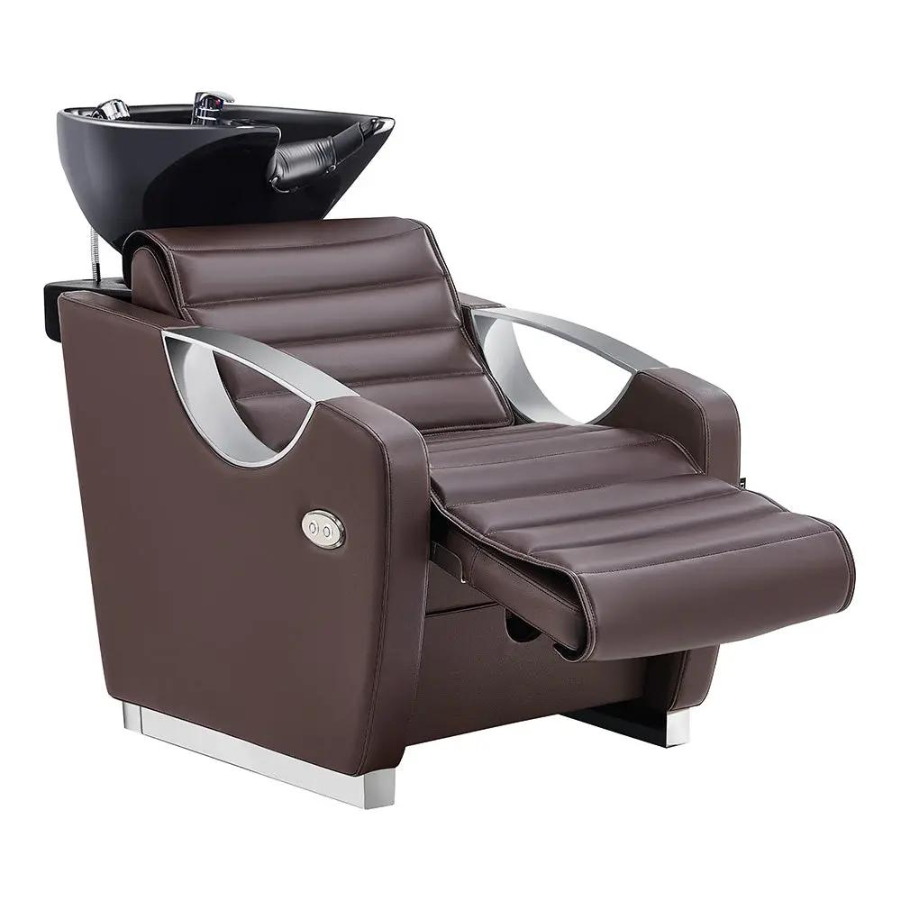 Beauty Salon Backwash Basin Chair - Adjustable Leg Rest Extension Victoria - DIR Store