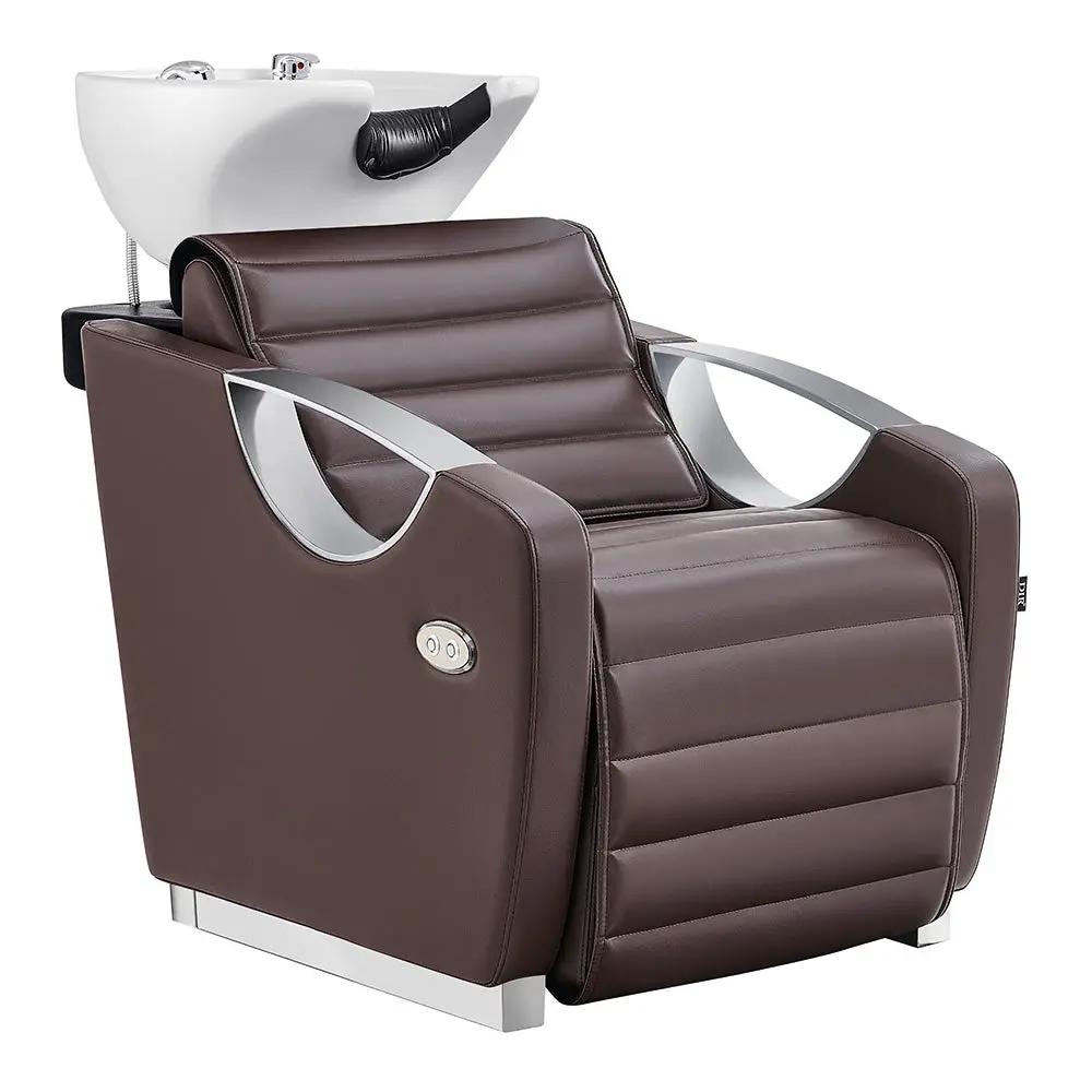 Beauty Salon Backwash Basin Chair - Adjustable Leg Rest Extension Victoria - DIR Store