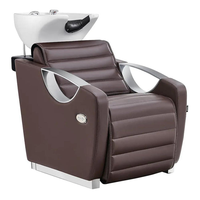 Beauty Salon Backwash Basin Chair - Adjustable Leg Rest Extension Victoria - DIR Store