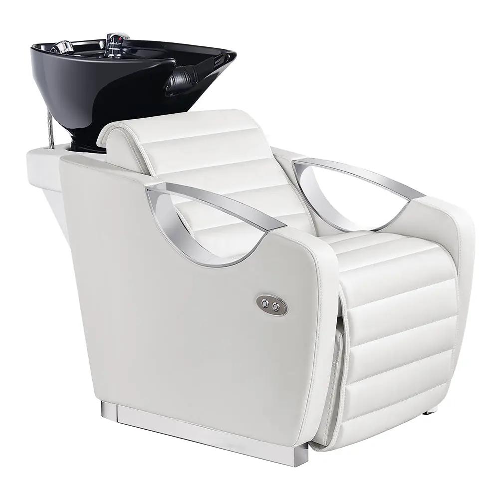 Beauty Salon Backwash Basin Chair - Adjustable Leg Rest Extension Victoria - DIR Store