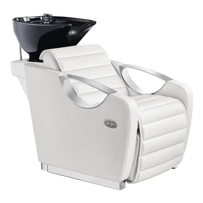 Beauty Salon Backwash Basin Chair - Adjustable Leg Rest Extension Victoria - DIR Store