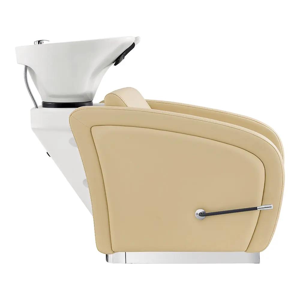 Beauty Salon Backwash Unit with Adjustable Basin & Adjustable Legrest - Anode - DIR Store