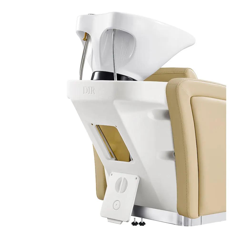 Beauty Salon Backwash Unit with Adjustable Basin & Adjustable Legrest - Anode - DIR Store