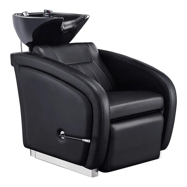 Beauty Salon Backwash Unit with Adjustable Basin & Adjustable Legrest - Anode - DIR Store