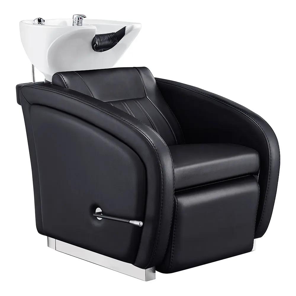 Beauty Salon Backwash Unit with Adjustable Basin & Adjustable Legrest - Anode - DIR Store