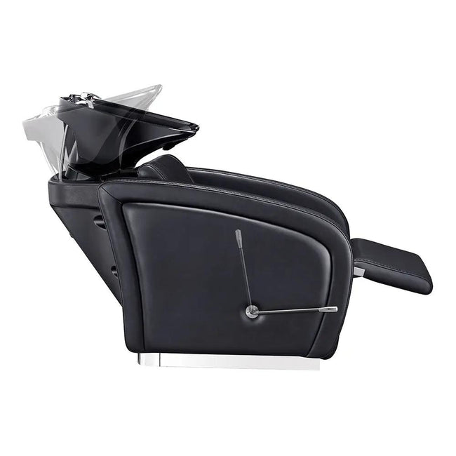 Beauty Salon Backwash Unit with Adjustable Basin & Adjustable Legrest - Anode - DIR Store