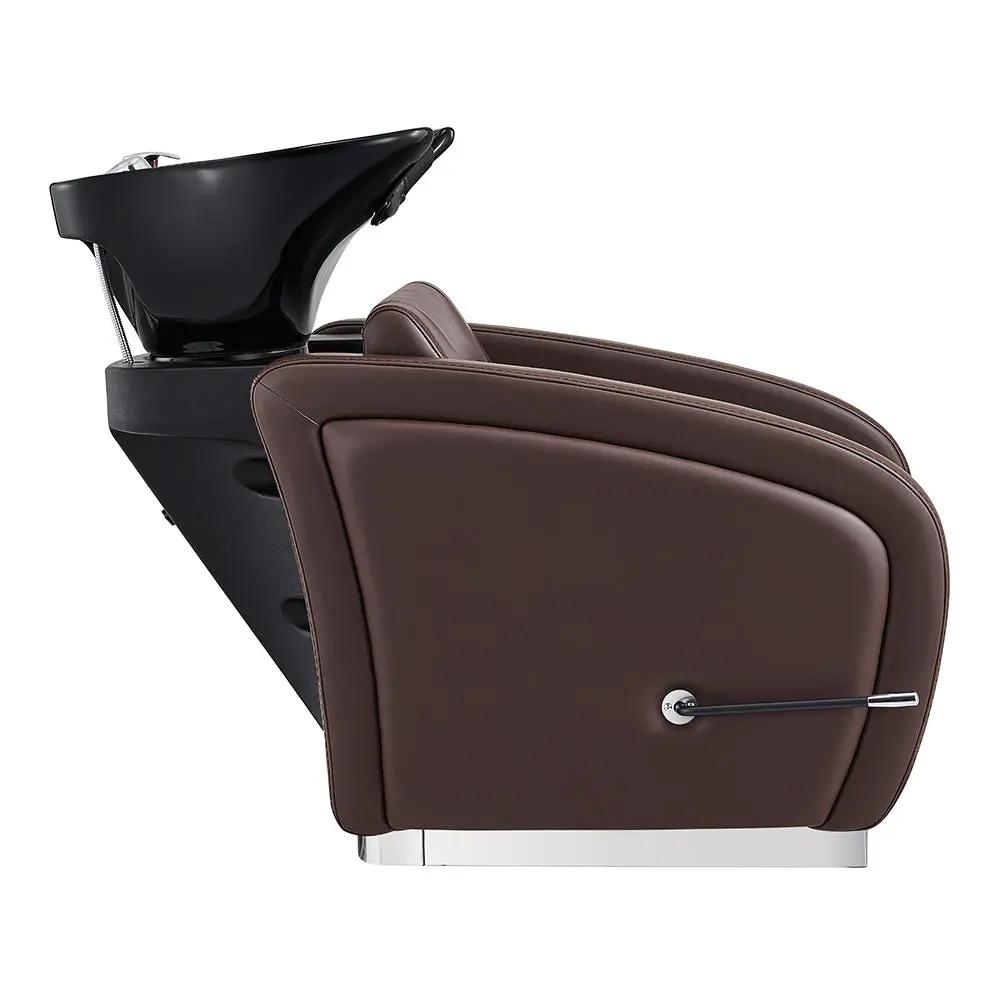 Beauty Salon Backwash Unit with Adjustable Basin & Adjustable Legrest - Anode - DIR Store