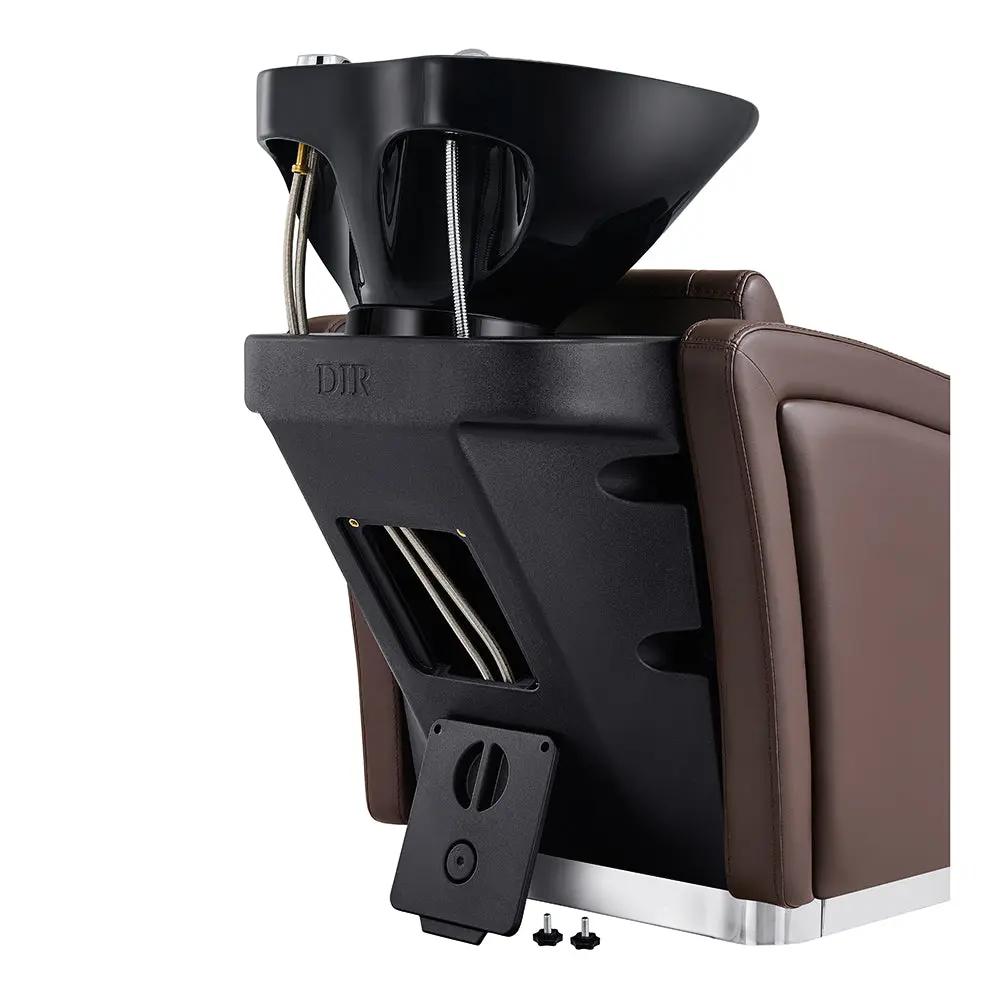 Beauty Salon Backwash Unit with Adjustable Basin & Adjustable Legrest - Anode - DIR Store