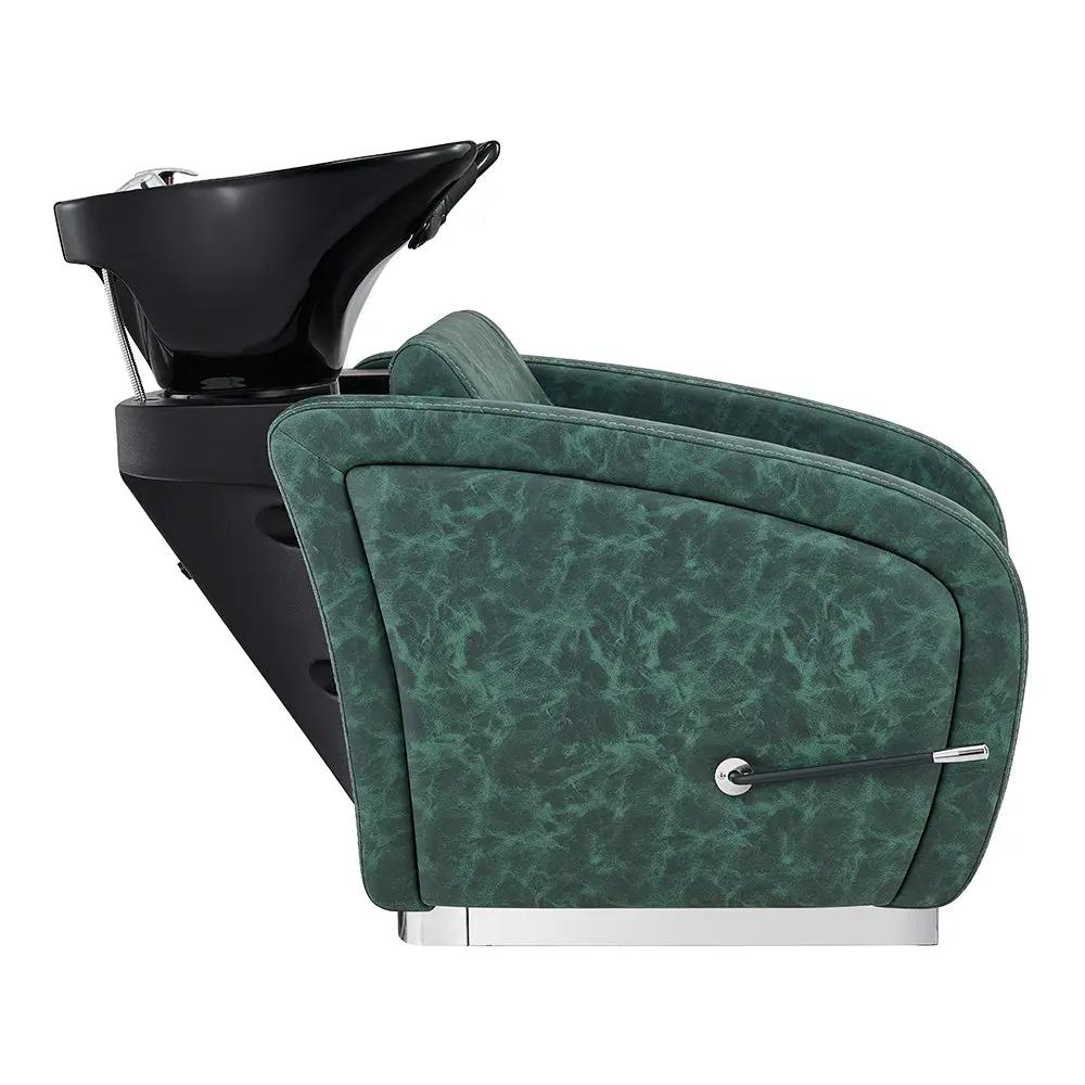 Beauty Salon Backwash Unit with Adjustable Basin & Adjustable Legrest - Anode - DIR Store