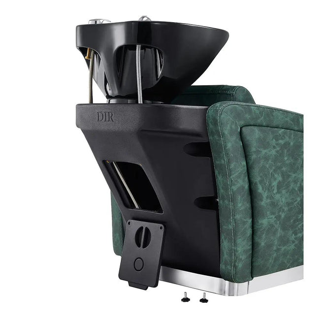 Beauty Salon Backwash Unit with Adjustable Basin & Adjustable Legrest - Anode - DIR Store