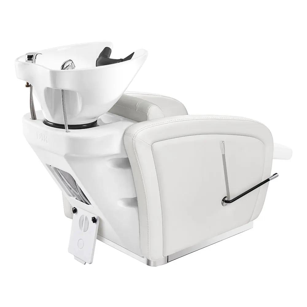Beauty Salon Backwash Unit with Adjustable Basin & Adjustable Legrest - Anode - DIR Store