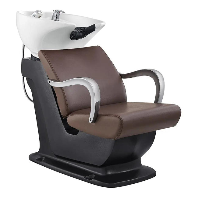 Beauty Salon Backwash Unit with Adjustable Basin & Adjustable Seat - Beckman - DIR Store