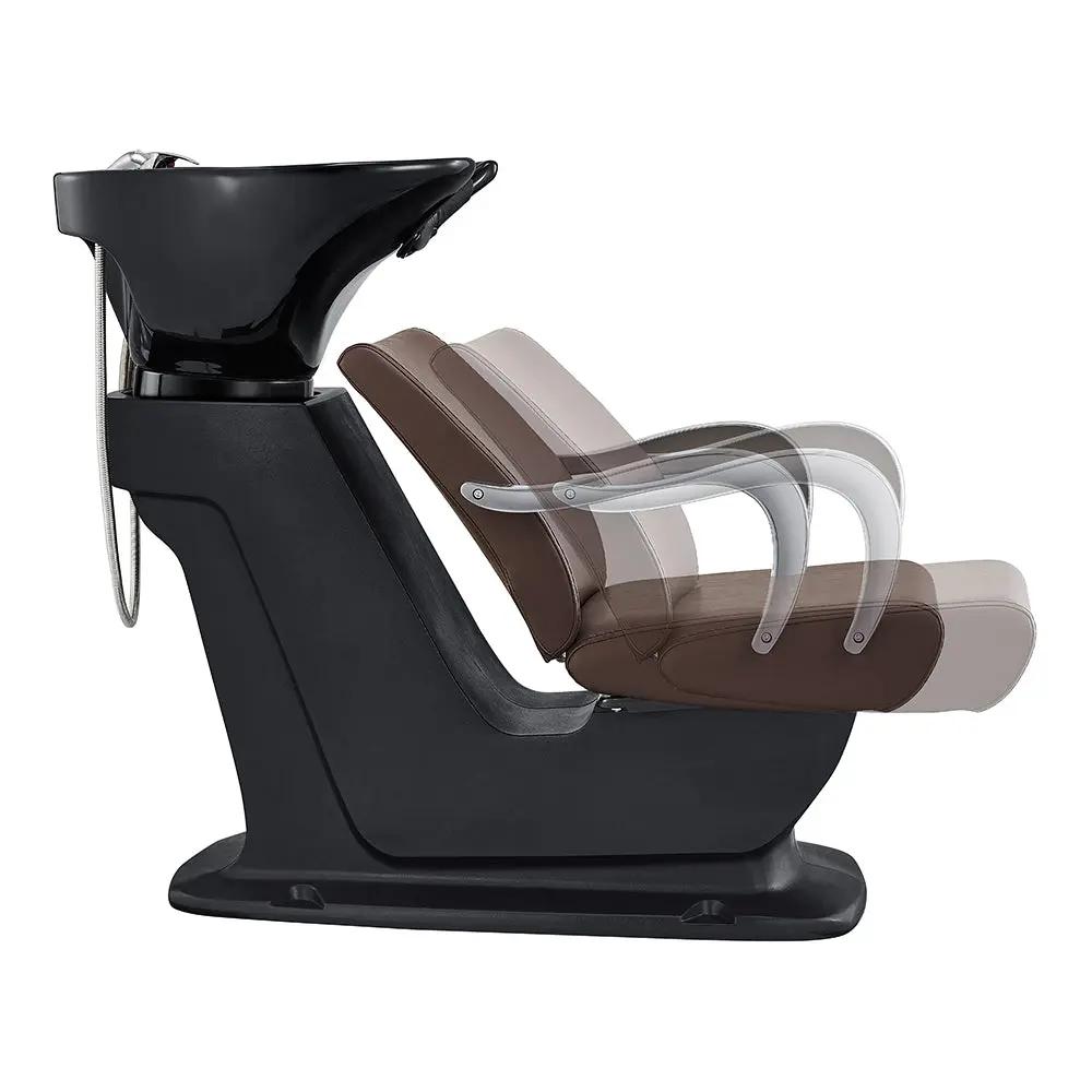 Beauty Salon Backwash Unit with Adjustable Basin & Adjustable Seat - Beckman - DIR Store