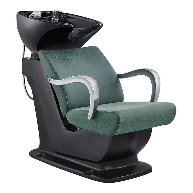 Beauty Salon Backwash Unit with Adjustable Basin & Adjustable Seat - Beckman - DIR Store