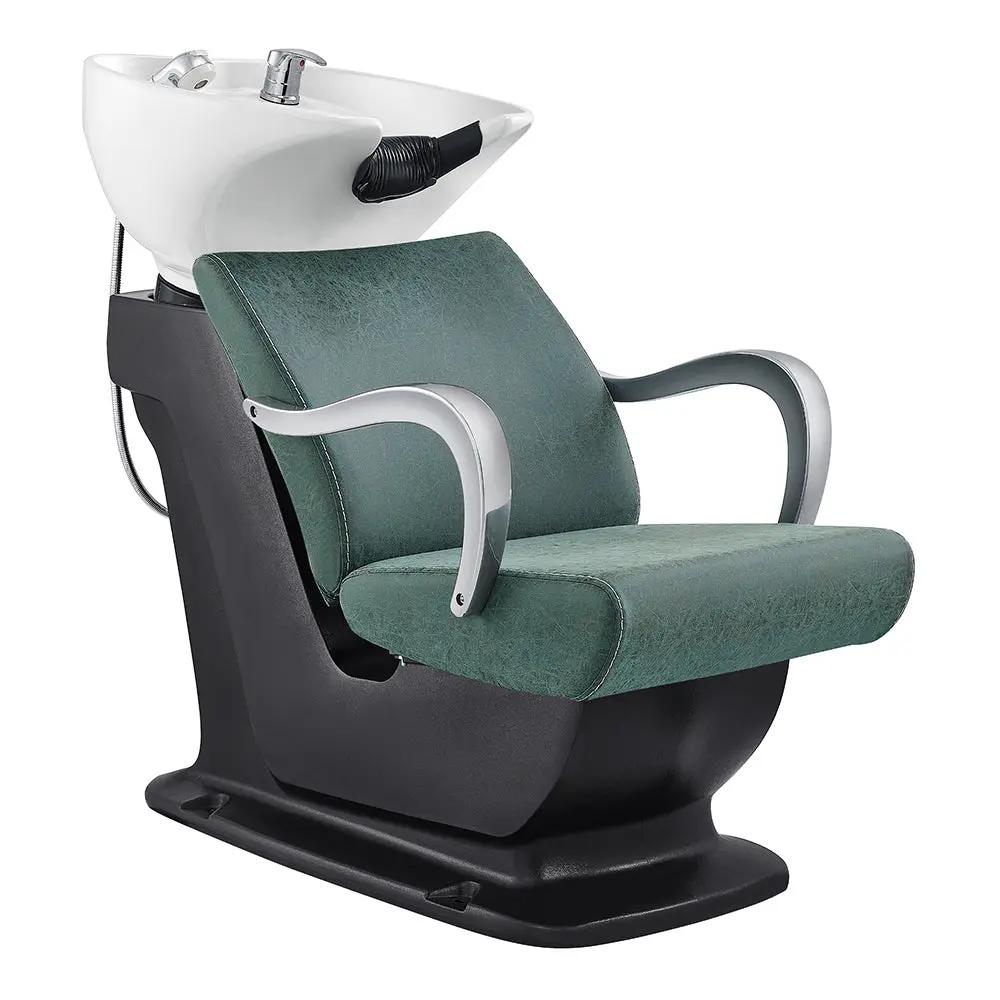 Beauty Salon Backwash Unit with Adjustable Basin & Adjustable Seat - Beckman - DIR Store