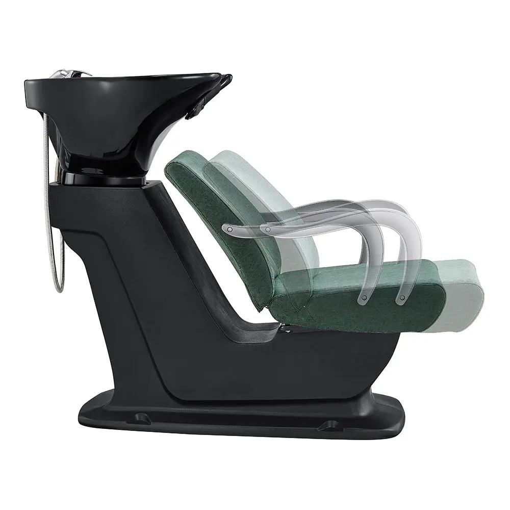 Beauty Salon Backwash Unit with Adjustable Basin & Adjustable Seat - Beckman - DIR Store